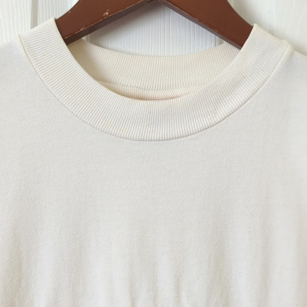 Hefty 90's Vintage Alaska Embroidered Short Sleeve Crewneck T-shirt White Large - Picture 2 of 10